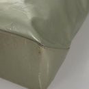 LOUIS VUITTON Monogram Vernis Reade MM Hand Bag Gris M91142 LV Auth 107397-14