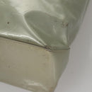 LOUIS VUITTON Monogram Vernis Reade MM Hand Bag Gris M91142 LV Auth 107397-16