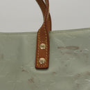 LOUIS VUITTON Monogram Vernis Reade MM Hand Bag Gris M91142 LV Auth 107397-10