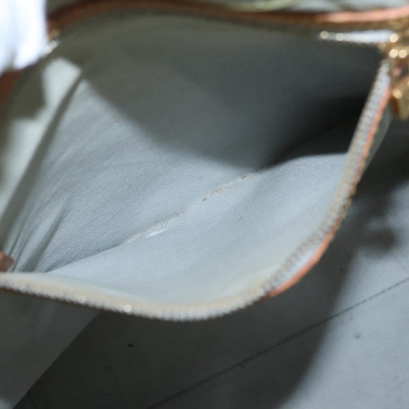 LOUIS VUITTON Monogram Vernis Reade MM Hand Bag Gris M91142 LV Auth 107397