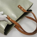 LOUIS VUITTON Monogram Vernis Reade MM Hand Bag Gris M91142 LV Auth 107397-6