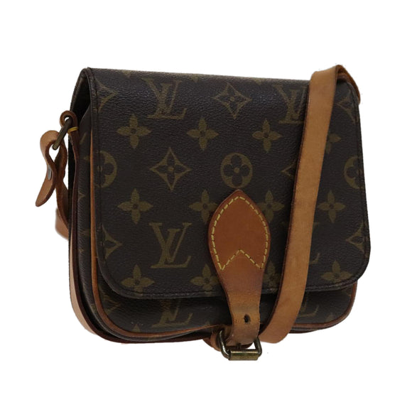 LOUIS VUITTON Monogram Cartouchiere PM Shoulder Bag M51254 LV Auth 107419