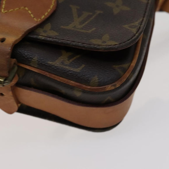 LOUIS VUITTON Monogram Cartouchiere PM Shoulder Bag M51254 LV Auth 107419