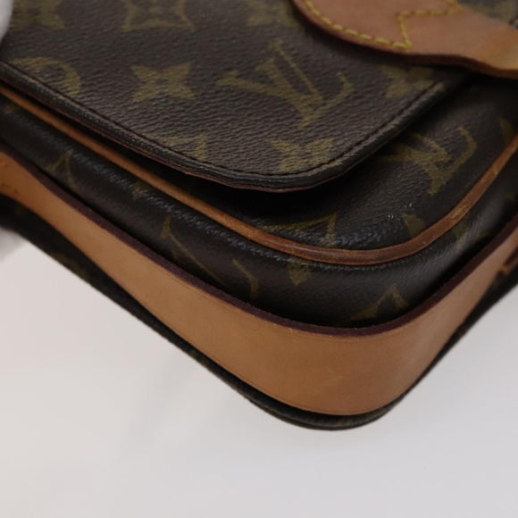 LOUIS VUITTON Monogram Cartouchiere PM Shoulder Bag M51254 LV Auth 107419