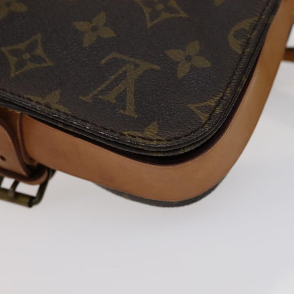 LOUIS VUITTON Monogram Cartouchiere PM Shoulder Bag M51254 LV Auth 107419