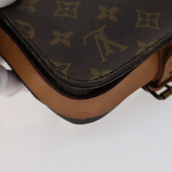 LOUIS VUITTON Monogram Cartouchiere PM Shoulder Bag M51254 LV Auth 107419