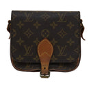 LOUIS VUITTON Monogram Cartouchiere PM Shoulder Bag M51254 LV Auth 107419-13