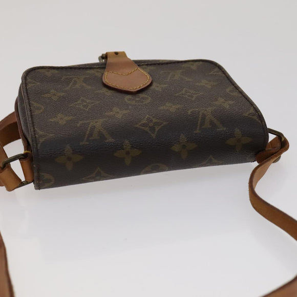 LOUIS VUITTON Monogram Cartouchiere PM Shoulder Bag M51254 LV Auth 107419