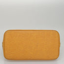 LOUIS VUITTON Epi Alma Hand Bag Yellow M52149 LV Auth 107462-6