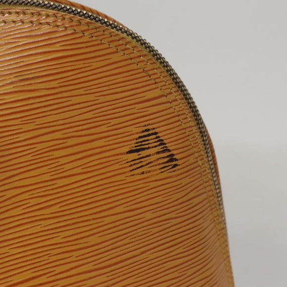 LOUIS VUITTON Epi Alma Hand Bag Yellow M52149 LV Auth 107462