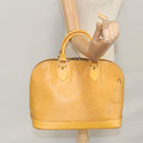 LOUIS VUITTON Epi Alma Hand Bag Yellow M52149 LV Auth 107462-27