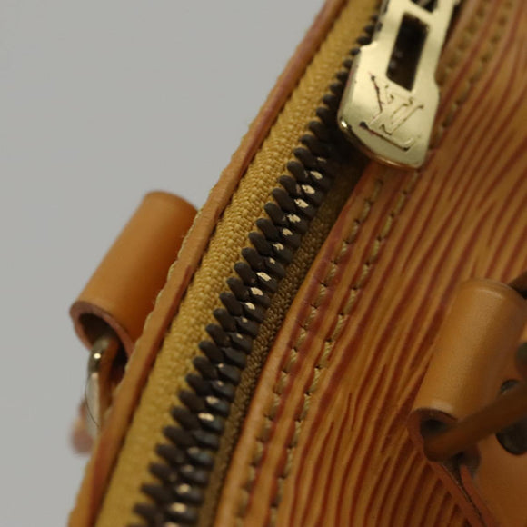 LOUIS VUITTON Epi Alma Hand Bag Yellow M52149 LV Auth 107462