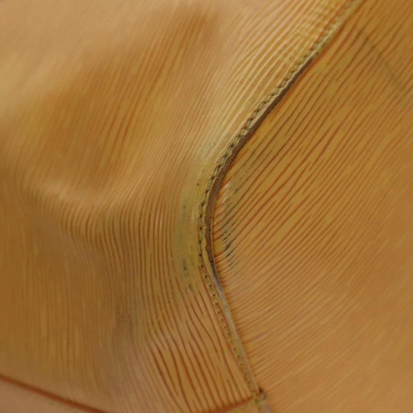 LOUIS VUITTON Epi Petit Noe Shoulder Bag Yellow M44109 LV Auth 107473