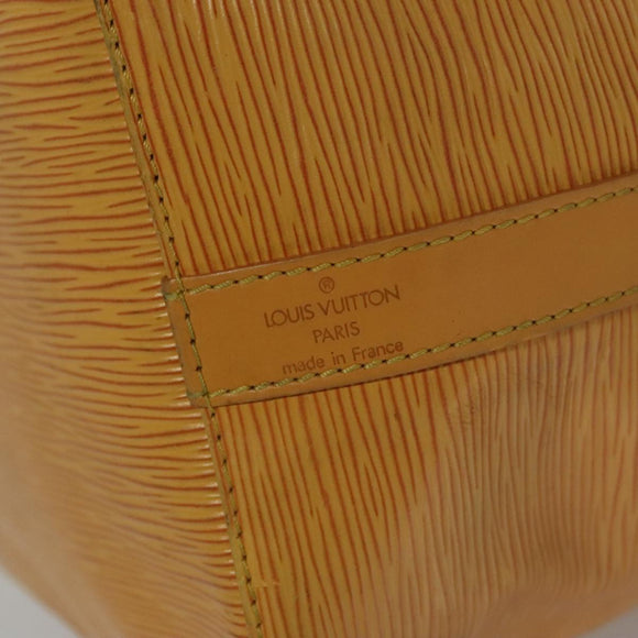 LOUIS VUITTON Epi Petit Noe Shoulder Bag Yellow M44109 LV Auth 107473