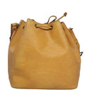 LOUIS VUITTON Epi Petit Noe Shoulder Bag Yellow M44109 LV Auth 107473-2