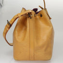 LOUIS VUITTON Epi Petit Noe Shoulder Bag Yellow M44109 LV Auth 107473-4