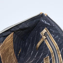 CHANEL Clutch Bag Leather Gold CC Auth 107504-18