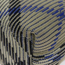 BURBERRY Mini Peg Duffle Bag Chain Hand Bag Gray Auth 107507SV-17