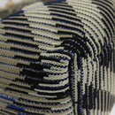 BURBERRY Mini Peg Duffle Bag Chain Hand Bag Gray Auth 107507SV-18