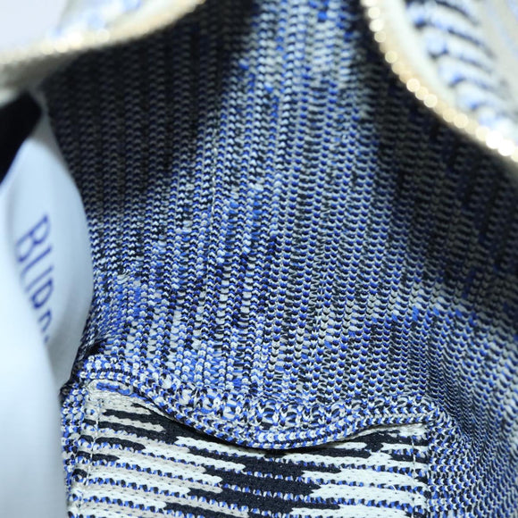 BURBERRY Mini Peg Duffle Bag Chain Hand Bag Gray Auth 107507SV