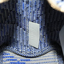 BURBERRY Mini Peg Duffle Bag Chain Hand Bag Gray Auth 107507SV-11