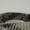 BURBERRY Mini Peg Duffle Bag Chain Hand Bag Gray Auth 107507SV-14