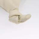 Chloe Arlin Hand Bag Leather 2way White Black Auth 107511V-12