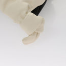 Chloe Arlin Hand Bag Leather 2way White Black Auth 107511V-13