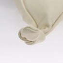 Chloe Arlin Hand Bag Leather 2way White Black Auth 107511V-14