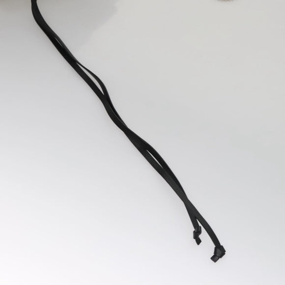 Chloe Arlin Hand Bag Leather 2way White Black Auth 107511V