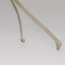 Chloe Arlin Hand Bag Leather 2way White Black Auth 107511V-19