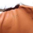 Chloe Arlin Hand Bag Leather 2way White Black Auth 107511V-20