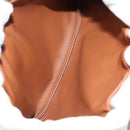 Chloe Arlin Hand Bag Leather 2way White Black Auth 107511V-21