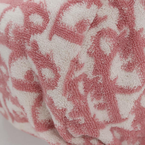 Christian Dior Pile Trotter Bag Pink White Auth 107513