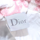 Christian Dior Pile Trotter Bag Pink White Auth 107513-11