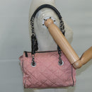 PRADA Schoudertas Nylon Roze Auth 107515-24