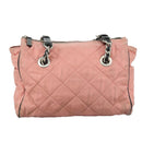 PRADA Schoudertas Nylon Roze Auth 107515-13