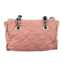 PRADA Shoulder Bag Nylon Pink Auth 107515-2