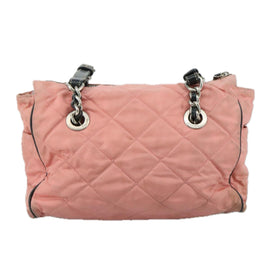 PRADA Shoulder Bag Nylon Pink Auth 107515 - 0