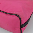 PRADA Shoulder Bag Nylon Pink Auth 107520-9