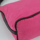 PRADA Shoulder Bag Nylon Pink Auth 107520-16