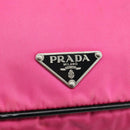 PRADA Shoulder Bag Nylon Pink Auth 107520-17