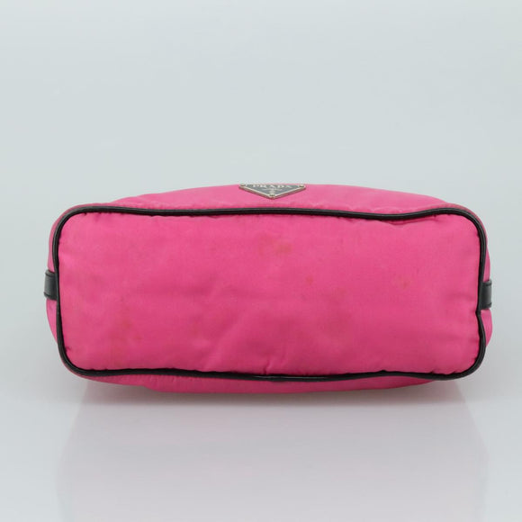 PRADA Shoulder Bag Nylon Pink Auth 107520
