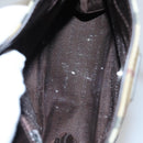 BURBERRY Nova Check Hand Bag PVC Leather Beige Auth 107544-12