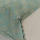GUCCI GG Canvas Tote Bag Peppermint White Auth 107568-15