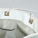 GUCCI GG Canvas Tote Bag Peppermint White Auth 107568-18