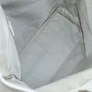 GUCCI GG Canvas Tote Bag Peppermint White Auth 107568-11