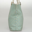 GUCCI GG Canvas Tote Bag Peppermint White Auth 107568-4