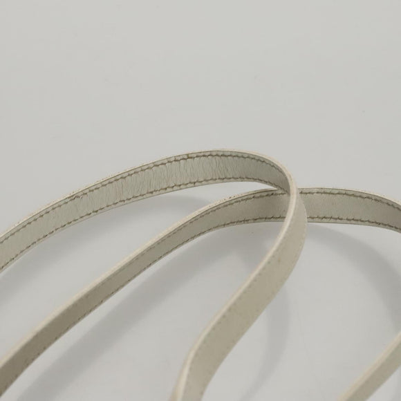 GUCCI GG Canvas Tote Bag Peppermint White Auth 107568