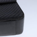 BALLY Chain Hand Bag Leather Black Auth 107570-14